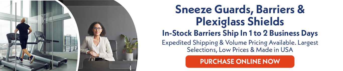 Sneeze Guards, Plexiglass Shields & Retail Barriers
